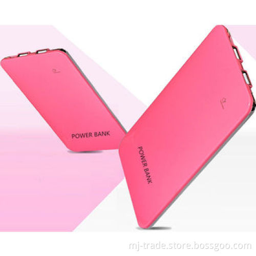 Ultra slim 10,000mAh mobile phone power bank for iPhone, smart phone, with touch function